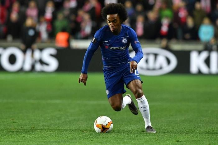 Brazil's Willian has played for Premier League side Chelsea since 2013