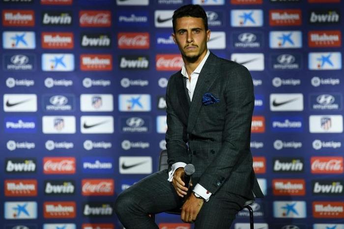 Atletico Madrid unveiled their latest signing Mario Hermoso