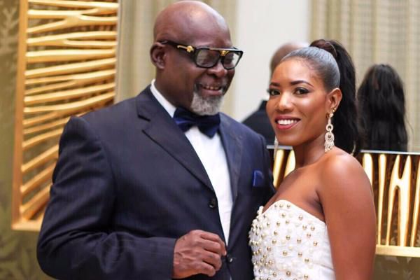 Victoria Lebene and Kofi Adjorlolo