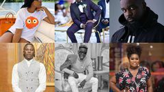 Yvonne Nelson, John Dumelo, Sarkodie, Stonebwoy, Shatta Wale and Lydia Forson
