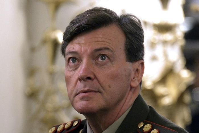 Argentine ex-army chief Cesar Milani, pictured in 2013, faces another trial in September over the forced disappearance of a soldier