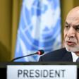 The Taliban have refused to negotiate with President Ashraf Ghani, pictured at a United Nations conference on Afghanistan in 2018