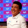 Ecuadorean cyclist Richard Carapaz (pictured June 10, 2019) shocked the cycling world by winning the three-week tour of Italy -- the second most prestigious stage race in the sport after the Tour de France