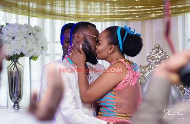 Nana Ama Mcbrown and Maxwell Mensah