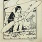 An illustration used in the first magazine cover of young adventurer Tintin sold at auction on June 8, 2019 for $1.1 million
