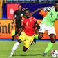 Guinea's midfielder Naby Keita (L) will miss the rest of the African Cup of Nations
