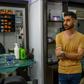 Ahmad Yassine in his Istanbul barbershop where he watched as a crowd attacked his and other Syrian-owned businesses