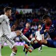 Spanish midfielder Marcos Llorente (left) has agreed a transfer from Real Madrid to Atletico.