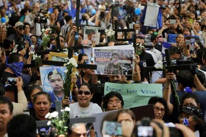 Some 325 people, mostly opposition supporters, died in Nicaragua's political unrest. On May 30, 2019, members of the "Mothers of April" association attended mass in honor of their slain children