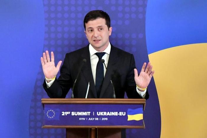 Ukrainian President Volodymyr Zelensky's newly-established "Servant of the People" party is now Ukraine's most popular political movement according to opinion polls