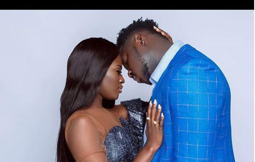 Fella Makafui with her boyfriend Medikal