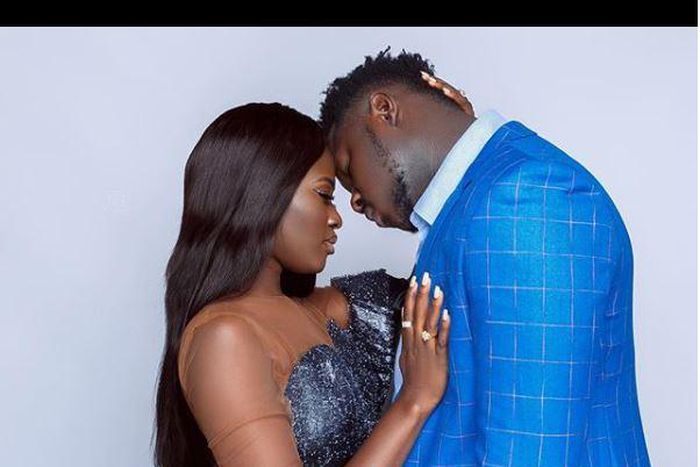 Fella Makafui with her boyfriend Medikal