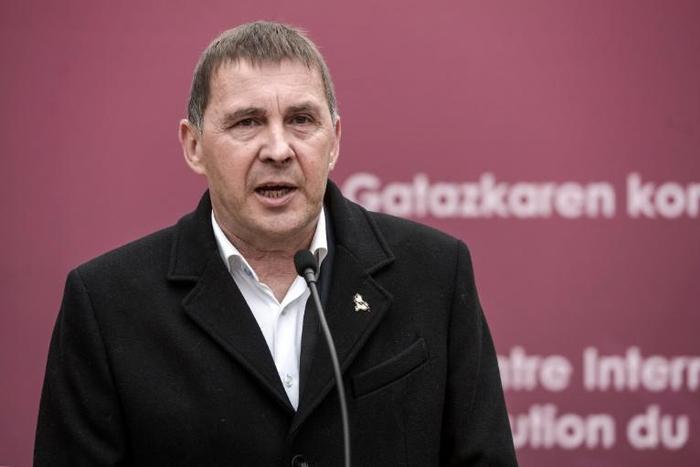 Arnaldo Otegi, who served 15 intermittent years in prison, refused to condemn the ETA separatist group's violence in a television interview but said EH Bildu would take part in a minute of silence in parliament in memory of the victims