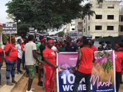 Demo rocks Prophet Badu Kofi's Sunday service