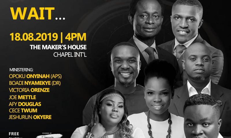 Jeshurun Okyere, Joe Mettle, others billed for August Worship concert