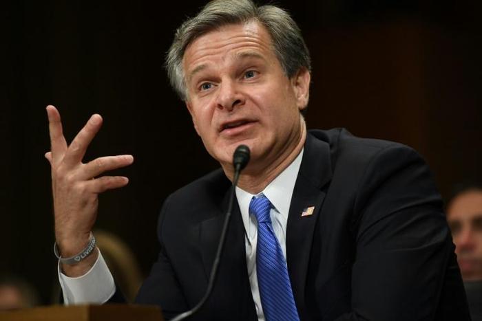 FBI Director Christopher Wray tells the Senate Judiciary Committee that Russia is still trying to interfere in US elections