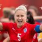 England skipper Steph Houghton in action at the last World Cup, when her team reached the semi-finals. They are hoping to go one step further this time