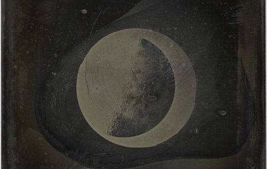 The Moon Sits for Its Portrait