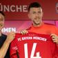 Niko Kovac, seen posing with compatriot and new loan recruit Ivan Perisic, said Bayern were still in the market for further reinforcements before the transfer window closes