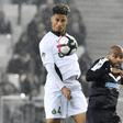 William Saliba (left) in action for Saint-Etienne