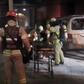 The man in his 70s started a fire inside his vehicle parked in front of the Japanese embassy building and later died in hospital