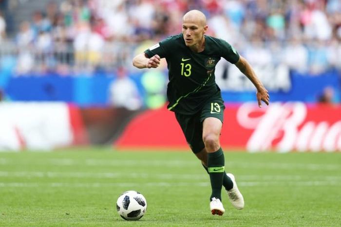 Brighton bound: Australia's Aaron Mooy joined Brighton on loan from Huddersfield on Thursday