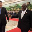 President Nana Addo Dankwa AKufo-Addo with President Xi Jinping of China