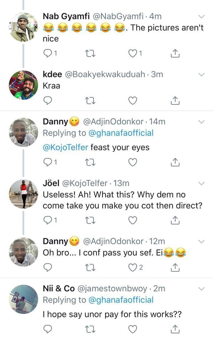 Black Stars trolled