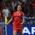 Alex Morgan's first-half header proved to be the winner for the USA as they beat England 2-1 to reach the women's World Cup final