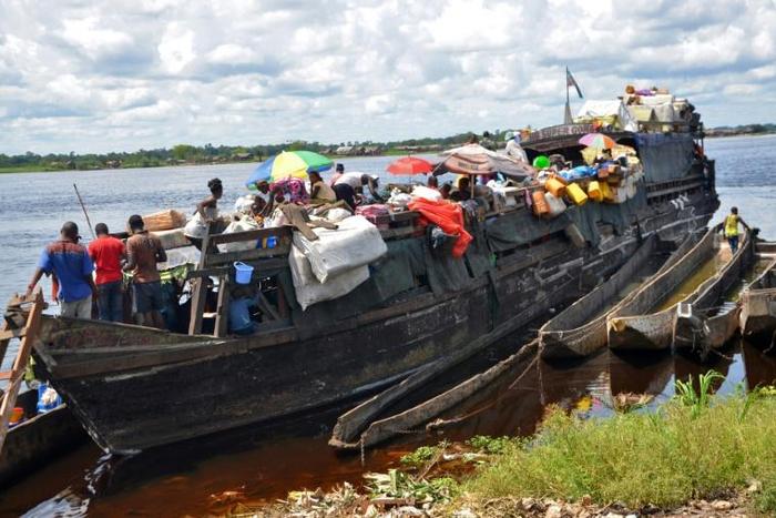 Lake and river transport is widely used in DR Congo because the road system is so poor. Accidents are common - overloading and the poor state of boats are the main problems