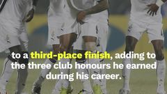 Asamoah Gyan pays his last respect to Junior Agogo
