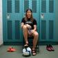 Stephanie Labbe trained with Calgary Foothills, a men's minor league side in her native Canada