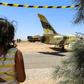 The Libyan warplane made an emergency landing in Tunisia on Monday