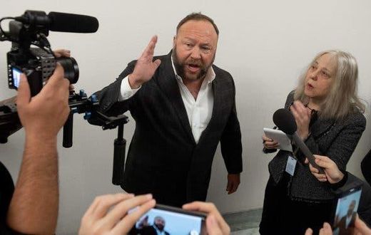 Alex Jones of infowars is accused of sending child porn in Sandy Hook hoax case