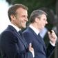French President Emmanuel Macron, pictured with his Serbian counterpart Aleksandar Vucic, pledged to help restart Belgrade-Pristina talks