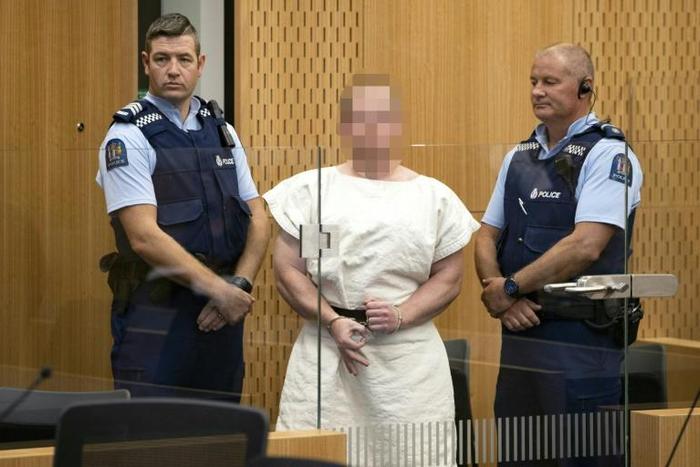 Brenton Tarrant, the man accused of carrying out the Christchurch massacre, makes a court appearance on March 16, 2019