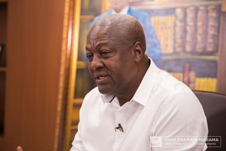 John Mahama, NDC flagbearer