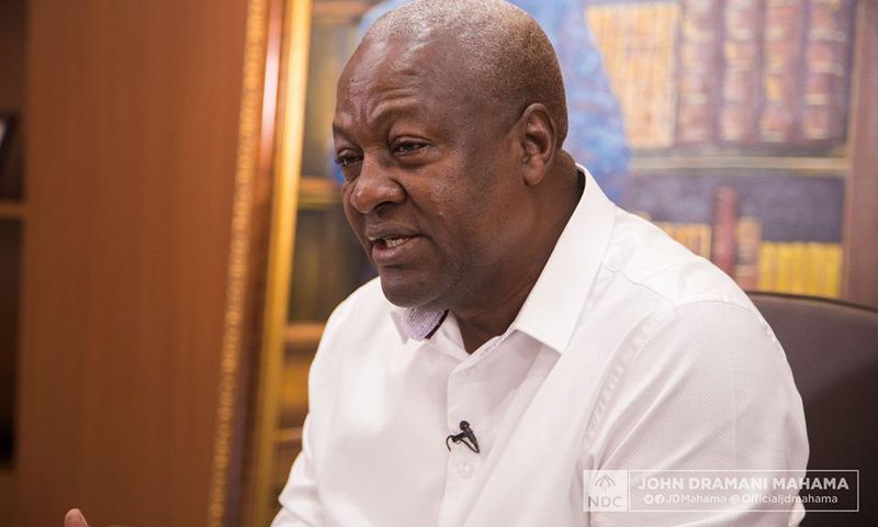 John Mahama, NDC flagbearer