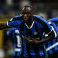Take a bow: Inter Milan's Belgian forward Romelu Lukaku scored on his Serie A debut