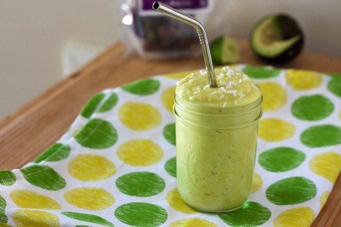 Avocado, Lime and Mango smoothie