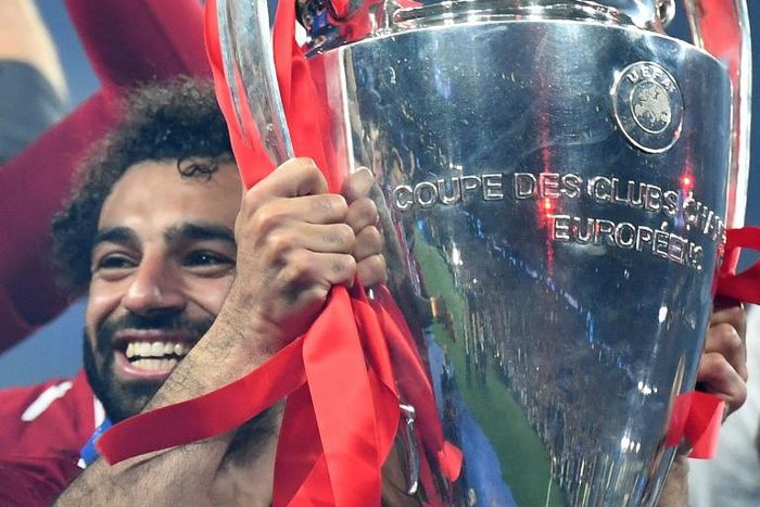 Africa Cup of Nations favourites Egypt will rely heavily on Mohamed Salah, seen here with the UEFA Champions League trophy after Liverpool beat Tottenham in the final this month