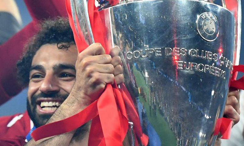 Africa Cup of Nations favourites Egypt will rely heavily on Mohamed Salah, seen here with the UEFA Champions League trophy after Liverpool beat Tottenham in the final this month