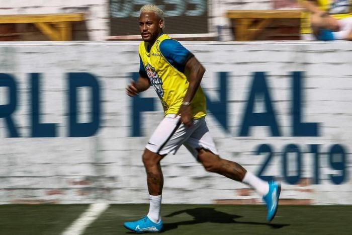 Neymar turned out for his five-a-side tournament in Sao Paulo on July 13, but has not played for PSG since April