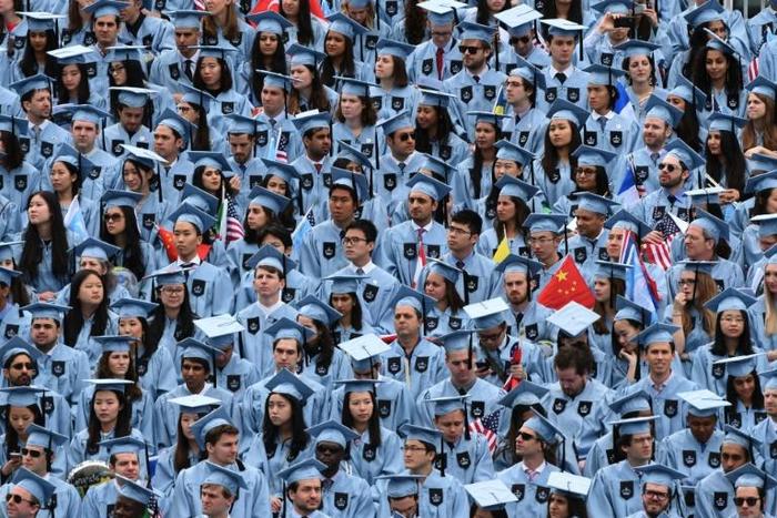 Besides the trade war, a travel warning by Beijing citing 'gun violence and robberies' in the US has also given Chinese students cold feet