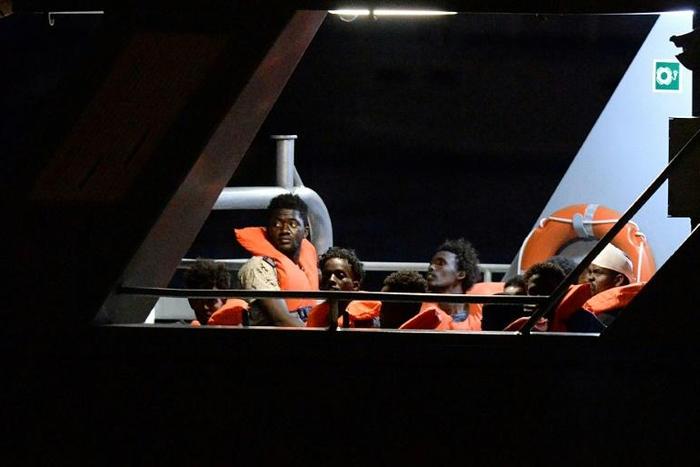 Rome has taken a hard line against migrants rescued at sea being brought to Italy