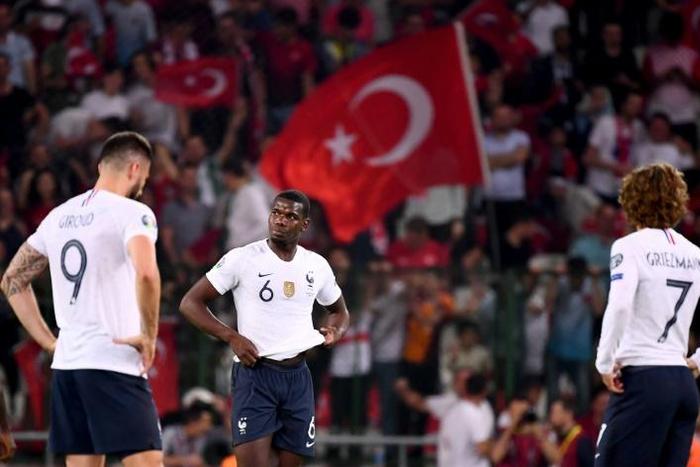 France were well beaten in Turkey