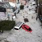 A freak heavy hail storm damaged buildings and buried cars and trucks in the area around Guadalajara, Mexico