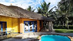 White sands beach and resort