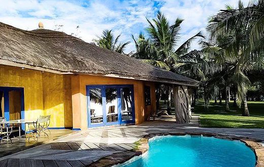 White sands beach and resort