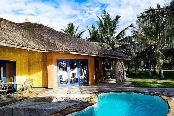 White sands beach and resort